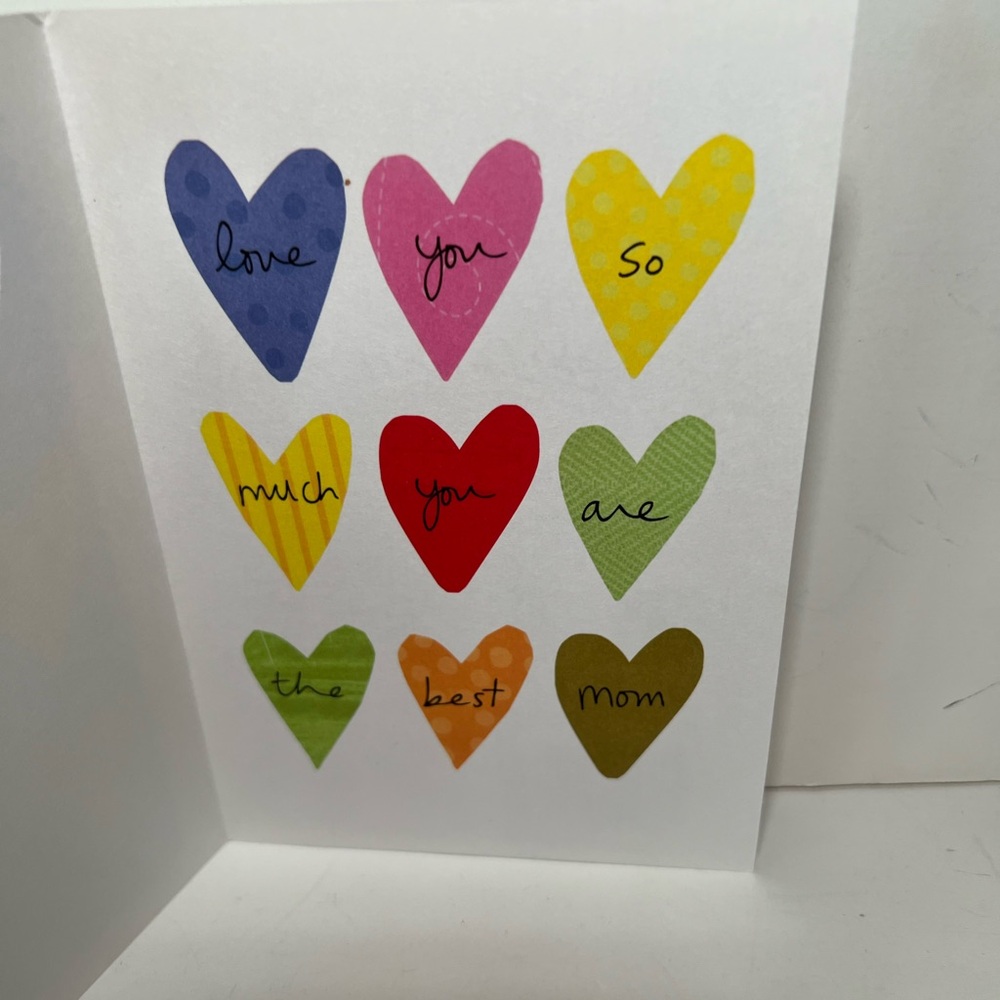 5 Happy Mother’s Day Hallmark Greeting Cards Butterflies Flowers Dog Spa Hearts - Picture 9 of 12